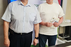 На Белалко состоялось вручение партийных билетов новым единомышленникам.