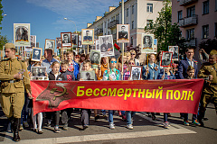 Участие Белалко в торжественном шествии, посвященном 70-летию Победы!