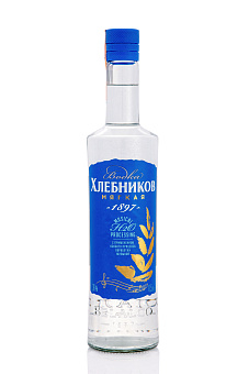 Vodka "KHLEBNIKOV  Myagkaya"