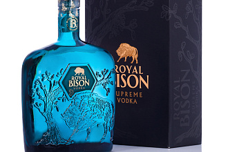 Premium class vodka “Royal Bison”