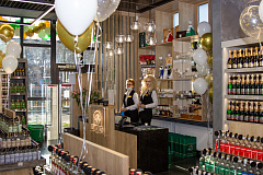 5 ноября состоялось торжественное открытие фирменного магазина Брестского ликеро-водочного завода «Белалко»